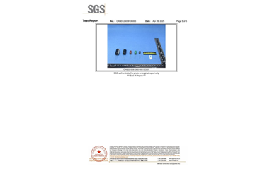 環保測試報告 TSCA CANEC25009106003