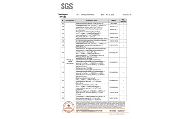 環(huán)保測(cè)試報(bào)告 PFAS CANEC25009106007